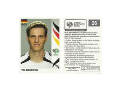 FIGURINHA COPA FIFA 2006 GERMANY TIM BOROWSKI Nº 26