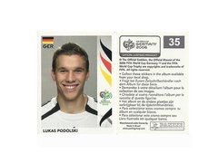 FIGURINHA COPA FIFA 2006 GERMANY LUKAS PODOLSKI Nº 35