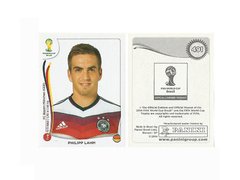 FIGURINHA COPA FIFA 2014 GERMANY PHILIPP LAHM Nº 491