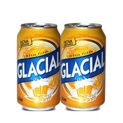 LATA VAZIA GLACIAL PILSEN LATA NOVA 350 ML ALUMÍNIO BRAZIL