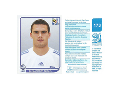 FIGURINHA COPA FIFA 2010 GRECE ALEXANDROS TZIOLIS Nº 173