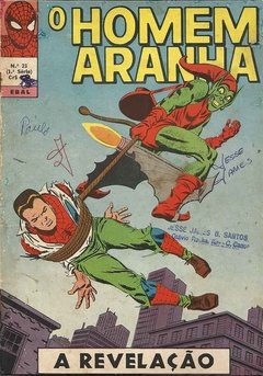 GIBI O HOMEM ARANHA EBAL FORMATO GDE P/B Nº 23 FEV 1971 34 PAG