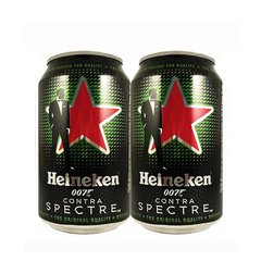 LATA VAZIA HEINEKEN 007 CONTRA SPECTRE 350 ML ALUMÍNIO BRAZIL - comprar online