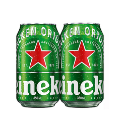 LATA VAZIA HEINEKEN ORIGINAL MALT NOVA LATA 350 ML ALUMÍNIO BRAZIL