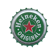 TAMPINHA CERVEJA HEINEKEN  ORIGINAL NOVA 600 ML BRASIL