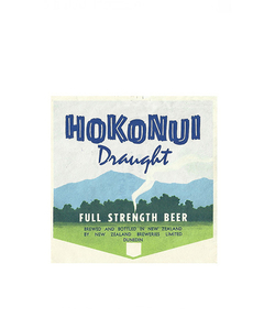 ROTULO HOKONUI DRAUGHT FULL STRENGTH BEER NEW ZEALAND - comprar online