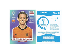 FIGURINHA COPA FIFA 2022 HOLLAND FRENKIE DE JONG Nº NED 11