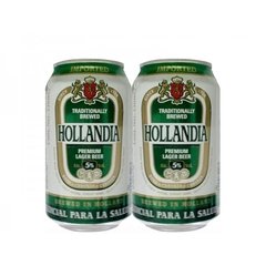 LATA HOLLANDIA PREMIUM LAGER BEER 330 ML ALUMÍNIO HOLAND