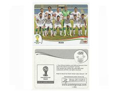 FIGURINHA COPA FIFA 2014 IRAN SELEÇÃO Nº 451