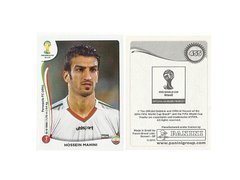 FIGURINHA COPA FIFA 2014 IRAN HOSSEIN MAHINI Nº 455