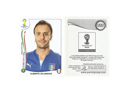FIGURINHA COPA FIFA 2014 ITALY ALBERTO GILARDINO Nº 333