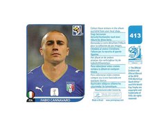 FIGURINHA COPA FIFA 2010 ITALY FABIO CANNAVARO Nº 413