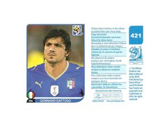 FIGURINHA COPA FIFA 2010 ITALY GENNARO GATTUSO Nº 421