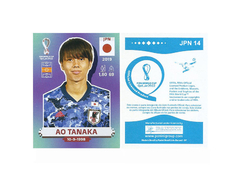 FIGURINHA COPA FIFA 2022 JAPAN AO TANAKA Nº JPN 14