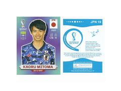 FIGURINHA COPA FIFA 2022 JAPAN KAORU MITOMA Nº JPN 19