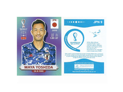 FIGURINHA COPA FIFA 2022 JAPAN MAYA YOSHIDA Nº JPN 9