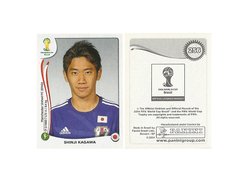 FIGURINHA COPA FIFA 2014 JAPAN SHINJI KAGAWA Nº 256