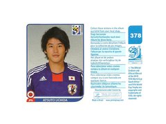 FIGURINHA COPA FIFA 2010 JAPAN ATSUTO UCHIDA Nº 378