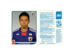 FIGURINHA COPA FIFA 2010 JAPAN YUTO NAGATOMO Nº 380