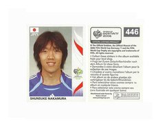 FIGURINHA COPA FIFA 2006 JAPAN SHUNSUKE NAKAMURA Nº 446