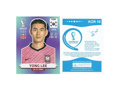FIGURINHA COPA FIFA 2022 KOREA REPUBLIK YONG LEE Nº KOR 10