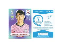 FIGURINHA COPA FIFA 2022 KOREA REPUBLIK HEE-CHAN HWANG Nº KOR 16