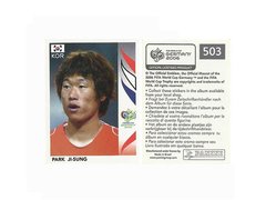 FIGURINHA COPA FIFA 2006 KOREA REPUBLIK PARK JI-SUNG Nº 503