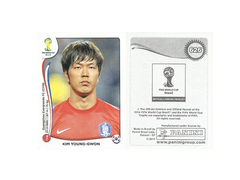 FIGURINHA COPA FIFA 2014 KOREA REPUBLIK KIM YOUNG GWON Nº 626