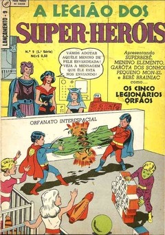 GIBI A LEGIÃO DOS SUPER HERÓIS EBAL FORMATO GDE Nº 9 JUL 1969 34 PAG