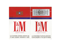 BOX VAZIO L&M FILTER AMERICAN BLEND LIGGETT MYERS TOBACCO SPAÑA - comprar online