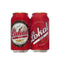 LATA VAZIA LOKAL BIER PILSEN 350 ML ALUMÍNIO BRAZIL - comprar online