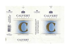 MAÇO VAZIO CALVERT LIGHTS AMERICAN BLEND CIT MONTE PAZ S/A URUGUAY - comprar online