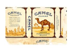 MAÇO VAZIO CAMEL FILTERS SMOOTH BLEND R J REYNOLDS TABACOS BRAZIL - comprar online