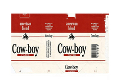 MAÇO VAZIO COW-BOY FILTER AMERICAN BLEND FINE TOBACCOS USA - comprar online
