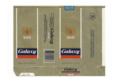 MAÇO VAZIO GALAXY SLIMS SUPER LONGS PHILIP MORRIS MARKETING S/A BRASIL - comprar online