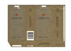 MAÇO VAZIO HILTON SPECIAL RESERVE CIA CIGARROS SOUZA CRUZ BRASIL - comprar online