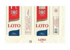 MAÇO VAZIO LOTO RED FILTRO CIAMÉRICA CIGARROS BRASIL - comprar online