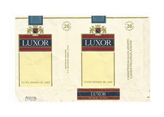 MAÇO VAZIO LUXOR FILTRO BRANCO KING SIZE PHILIP MORRIS S/A BRASIL - comprar online