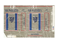 MAÇO VAZIO MONTEREY KING SIZE LIGHTS PHILIP MORRIS BRASILEIRA S/A BRASIL - comprar online