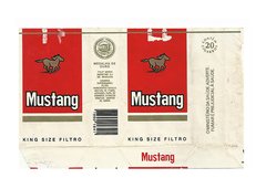 MAÇO VAZIO MUSTANG KING SIZE FILTRO PHILIP MORRIS MARKETING BRASIL - comprar online