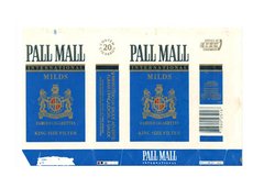 MAÇO VAZIO PALL MALL MILDS KING SIZE FILTER CIA SOUZA CRUZ BRASIL - comprar online