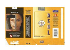 MAÇO VAZIO REAL GOLD FILTRO AMERICAN BLEND TOBACCOS BRASIL