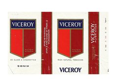 MAÇO VAZIO VICEROY FILTER KING BROWN & WILLIAMSON TOBACO USA - comprar online