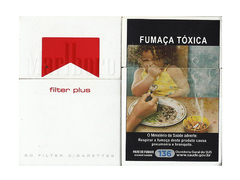 BOX VAZIO MARLBORO FILTER PLUS PHILIP MORRIS BRAZIL - comprar online