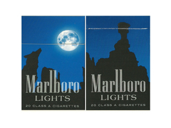 BOX VAZIO MARLBORO FILTER LIGHTS PHILIP MORRIS MARKETING BRASIL - comprar online