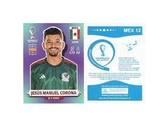 FIGURINHA COPA FIFA 2022 MEXICO JESÚS CORONA Nº MEX 12