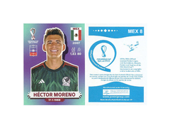 FIGURINHA COPA FIFA 2022 MEXICO HÉCTOR MORENO Nº MEX 8