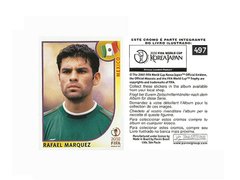 FIGURINHA COPA FIFA 2002 MEXICO RAFAEL MARQUEZ Nº 497