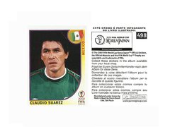 FIGURINHA COPA FIFA 2002 MEXICO CLAUDIO SUAREZ Nº 498