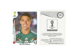 FIGURINHA COPA FIFA 2014 MEXICO HÉCTOR MORENO Nº 75